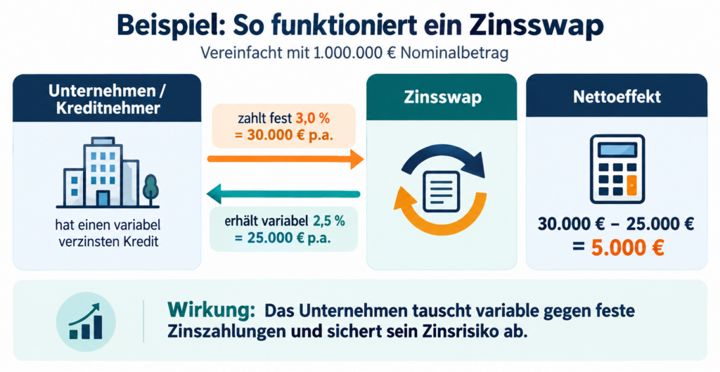 Zinsswap Beispiel 